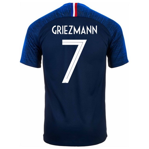 Camiseta Francia 1ª Griezmann 2018 Azul